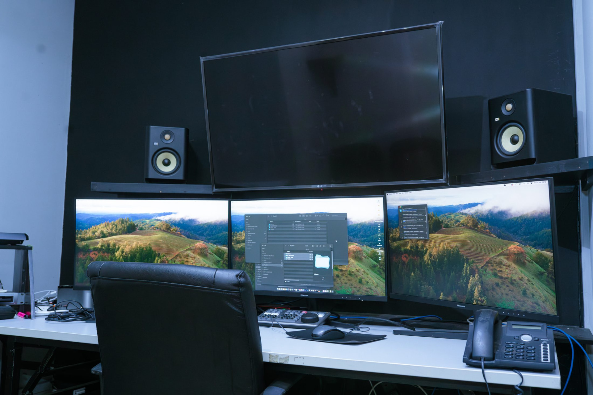 6K video editing and colour grading suite at Digitrack Studios Lagos