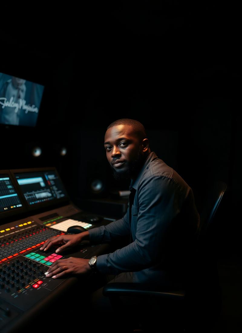 Re-recording mixer at Digitrack Studios